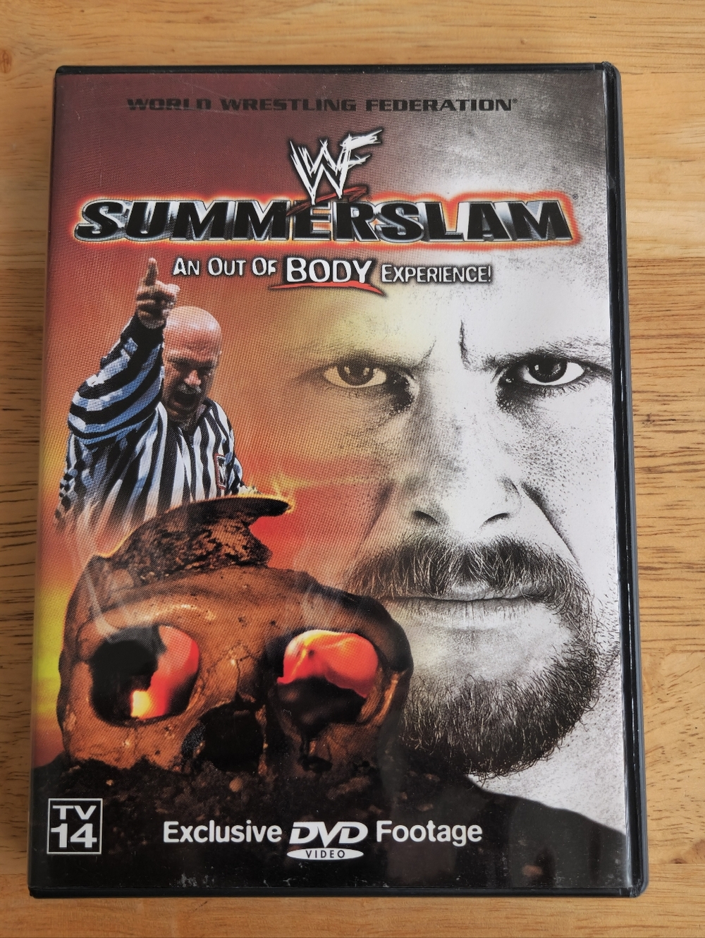 WWF WWE Summerslam 99 (DVD, 2000) Authentic Stone Cold Steve Austin